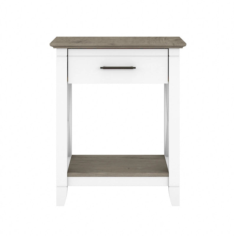 Coastal Box Drawer Nightstand