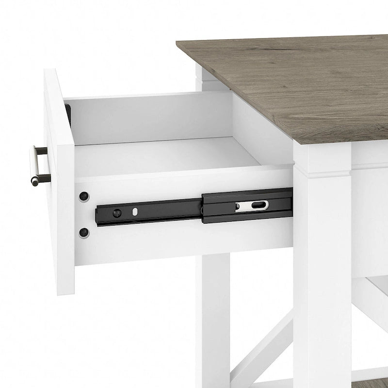 Coastal Box Drawer Nightstand