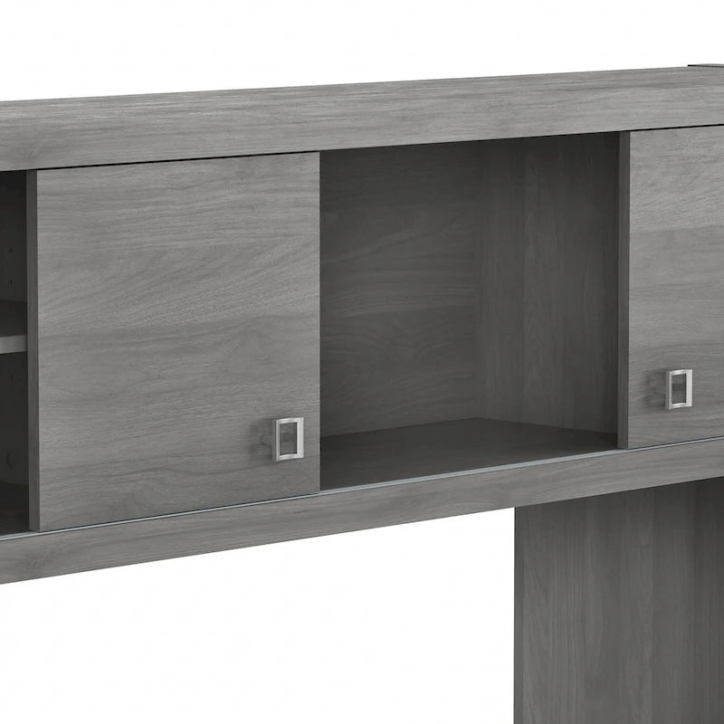60" Credenza Desk with Hutch