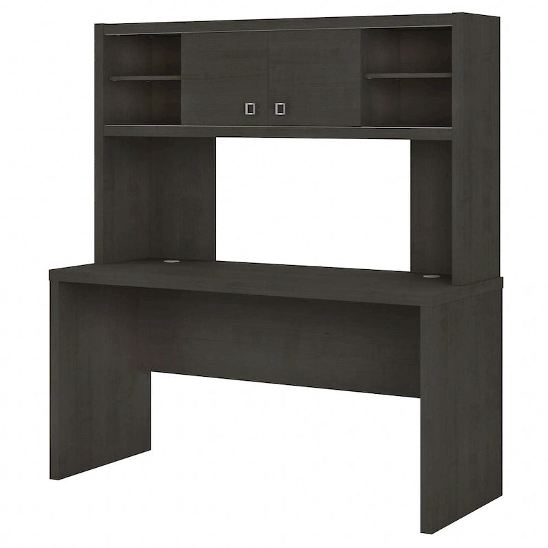 60" Credenza Desk with Hutch