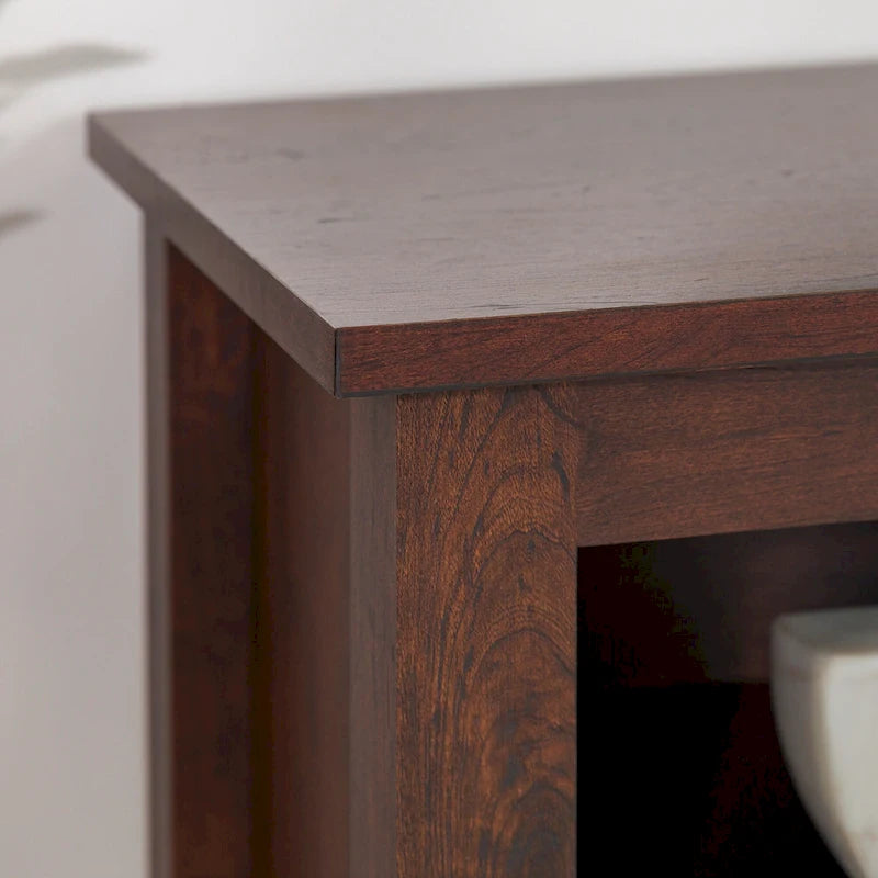 58-inch Modern TV Stand with 2 Adjustable Shelves, Fits TVs up to 65 Inches