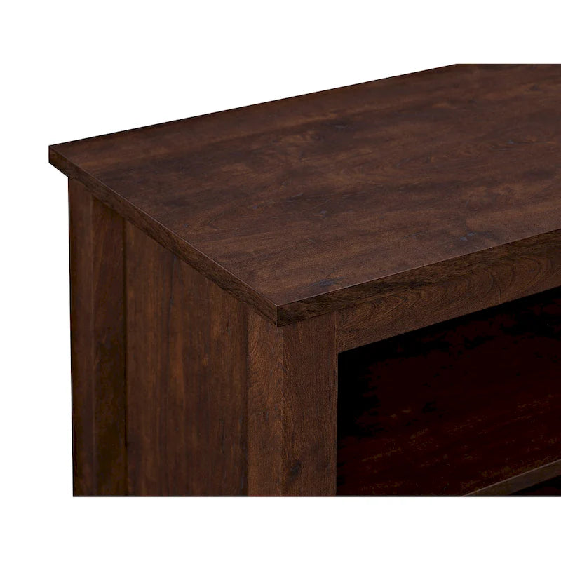 58-inch Modern TV Stand with 2 Adjustable Shelves, Fits TVs up to 65 Inches