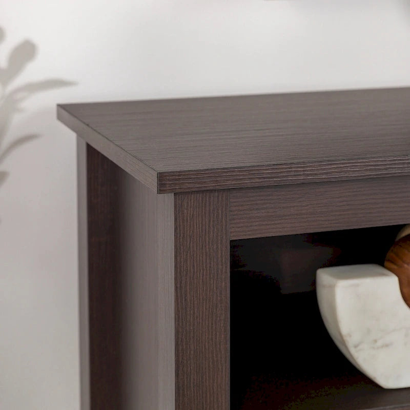 58-inch Modern TV Stand with 2 Adjustable Shelves, Fits TVs up to 65 Inches