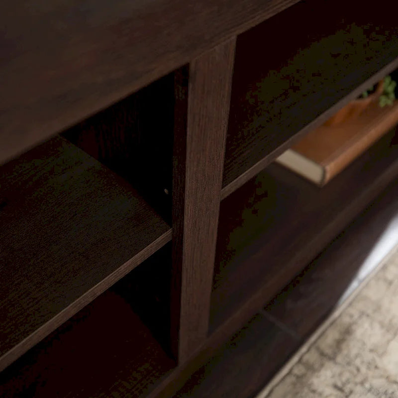 58-inch Modern TV Stand with 2 Adjustable Shelves, Fits TVs up to 65 Inches
