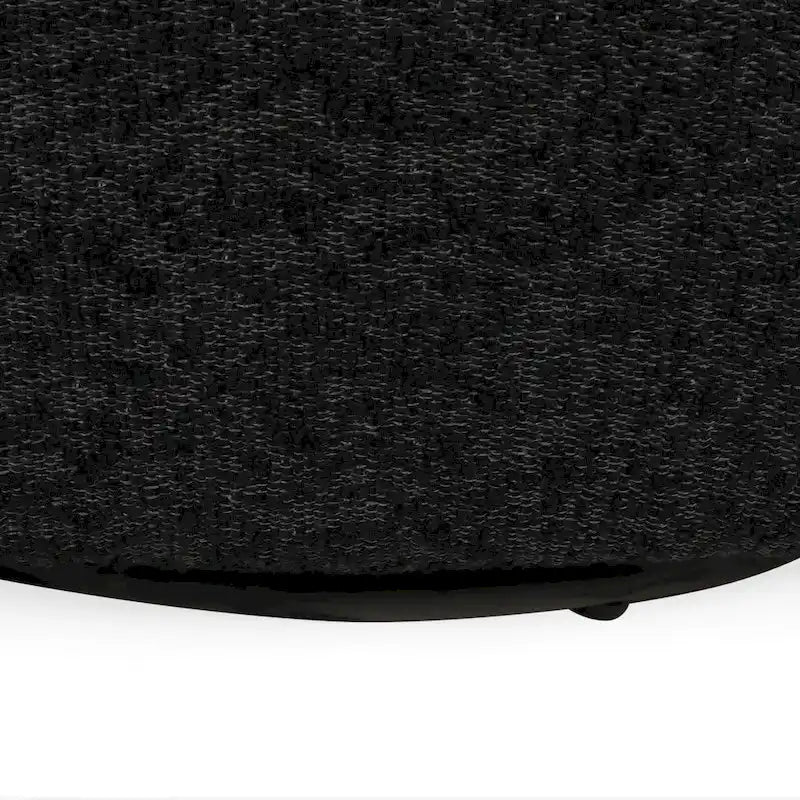 Boucle Upholstered 360° Swivel Barrel Club Chair, 300 lb Capacity