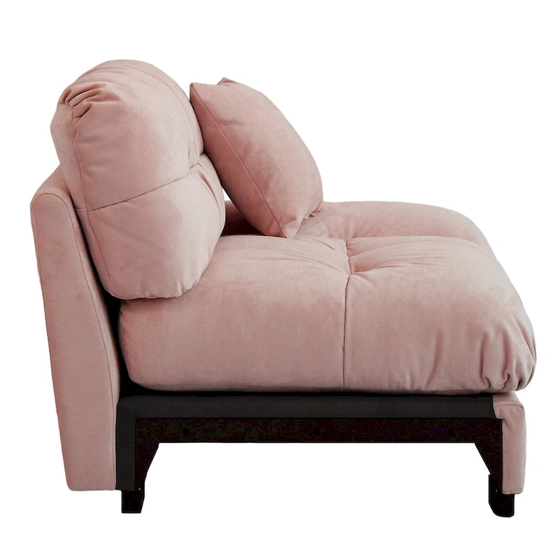 Cloud Loveseat Sofa with High-Density Foam and Down Fill, Removable Cover