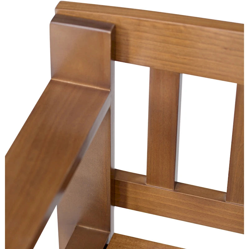 Solid Wood Entryway Storage Bench with Flip-Up Lid and Shaker Panels, 48"W