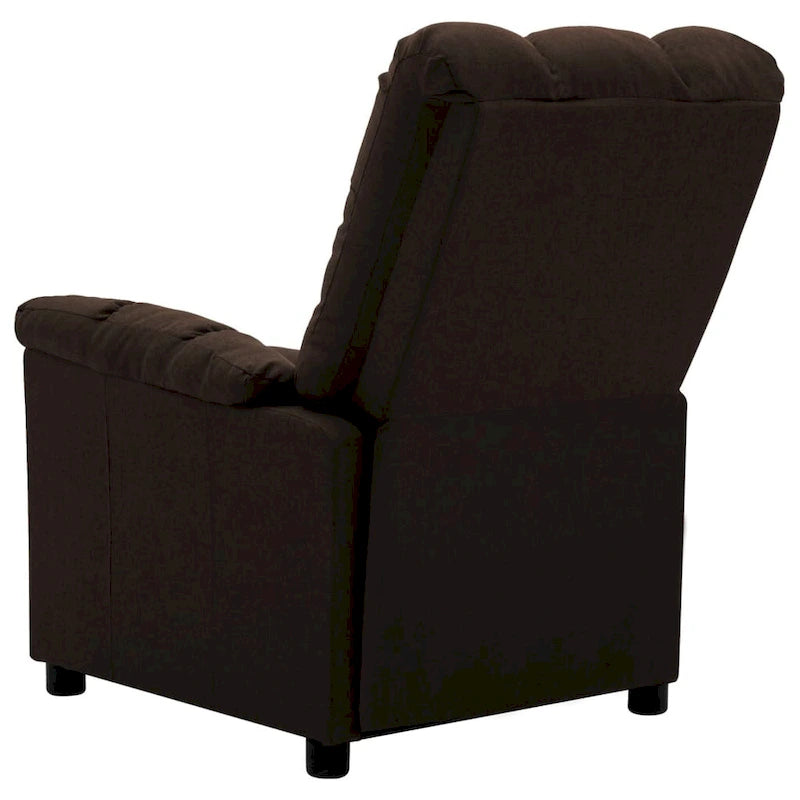 Fabric Massage Recliner Chair with 6-Point Vibration and Remote Control