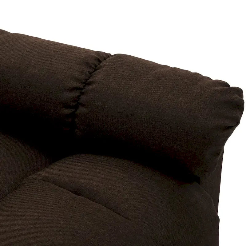 Fabric Massage Recliner Chair with 6-Point Vibration and Remote Control