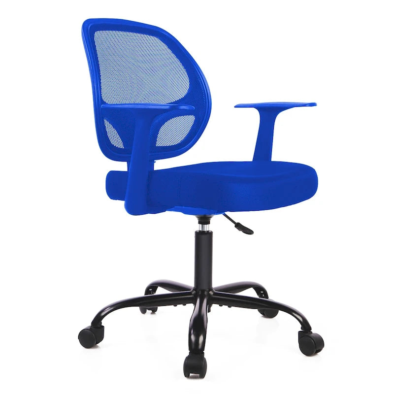 Ergonomic High-Back Mesh Office Chair with Adjustable Headrest and Flip-Up Arms