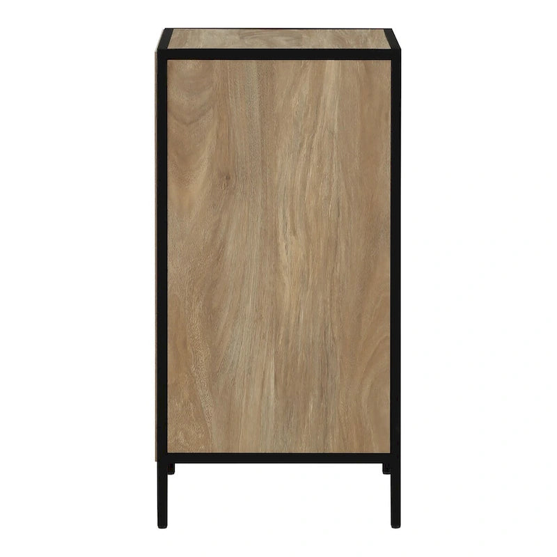 3-Drawer Accent Storage Cabinet with Steel Frame and Laminate Finish