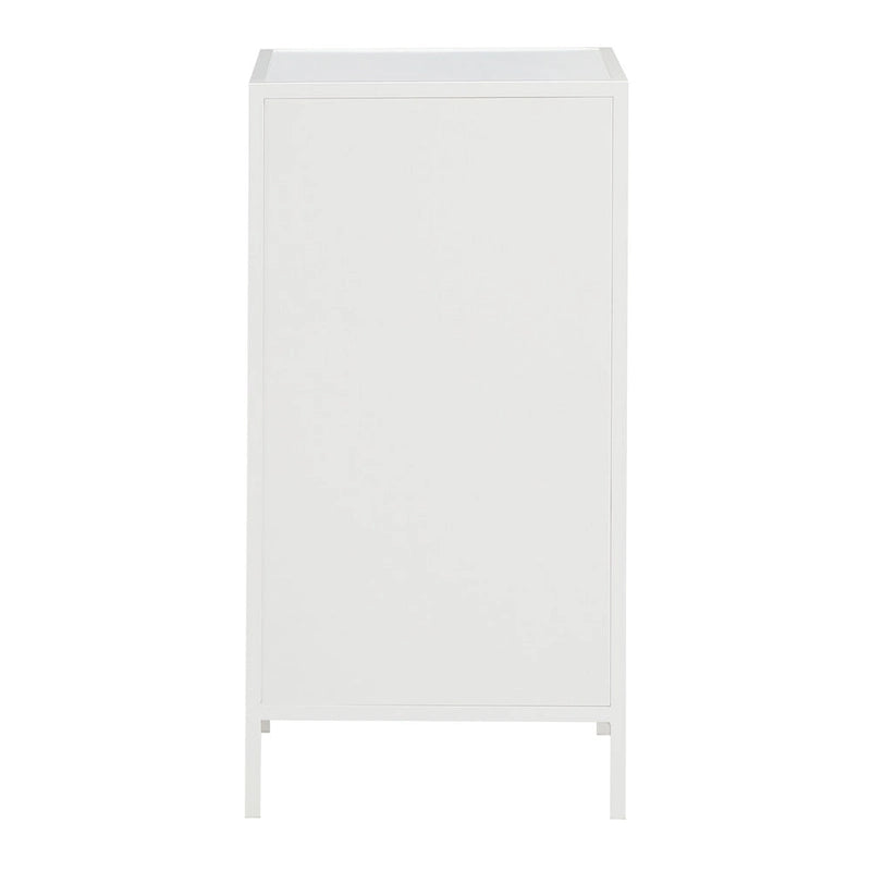3-Drawer Accent Storage Cabinet with Steel Frame and Laminate Finish