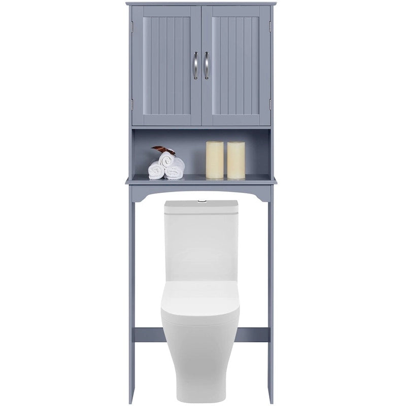 Over-the-Toilet Bathroom Storage Organizer with 3 Shelves