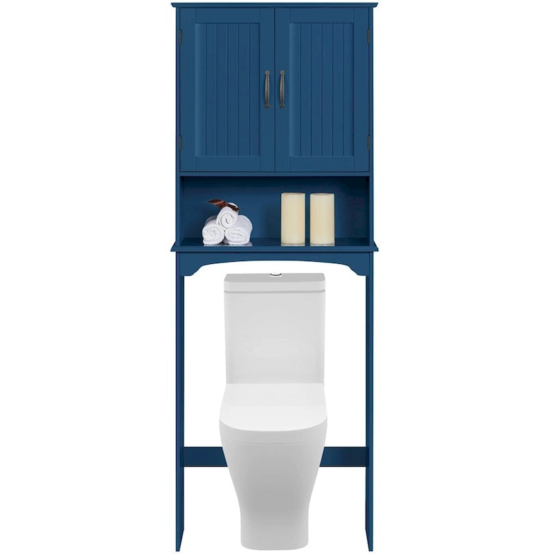 Over-the-Toilet Bathroom Storage Organizer with 3 Shelves