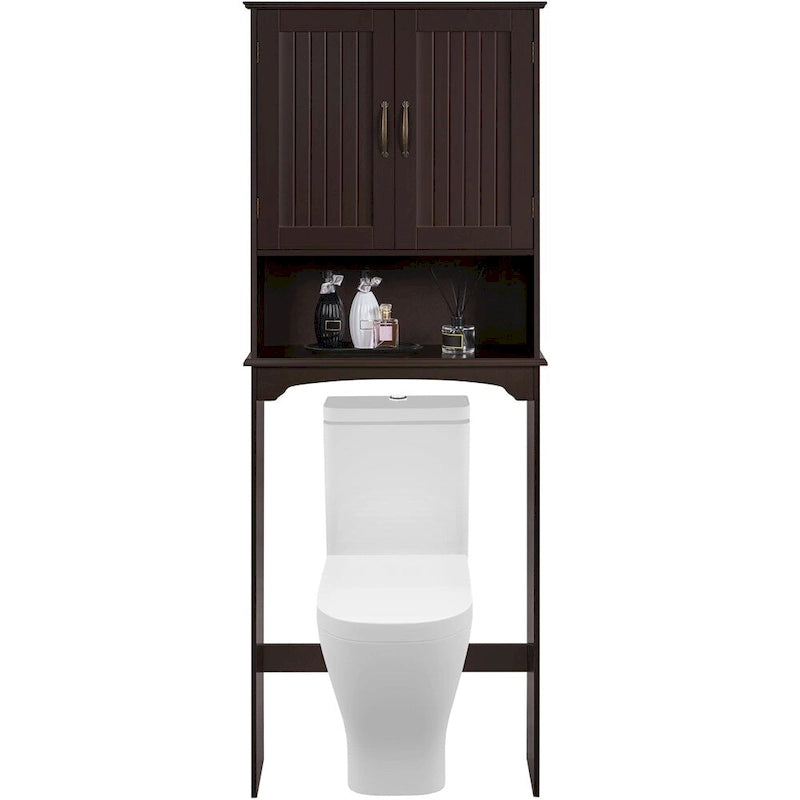 Over-the-Toilet Bathroom Storage Organizer with 3 Shelves