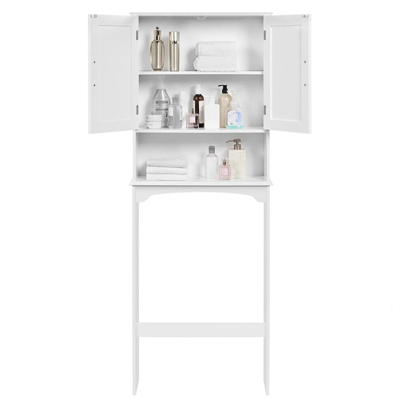 Over-the-Toilet Bathroom Storage Organizer with 3 Shelves