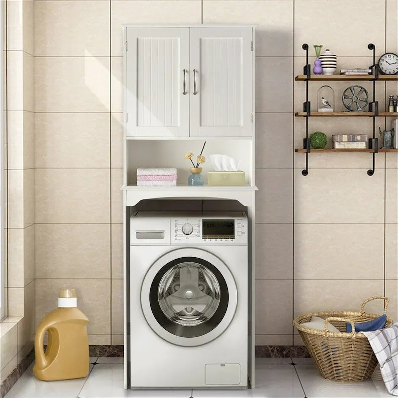 Over-the-Toilet Bathroom Storage Organizer with 3 Shelves